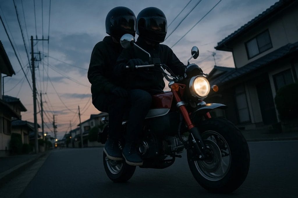 モンキー125 二人乗りの可否と注意点