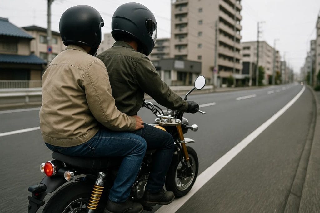 モンキー125は二人乗りできない？