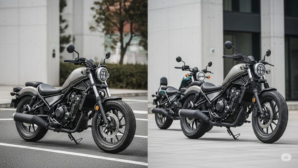 レブル250や1100との違い