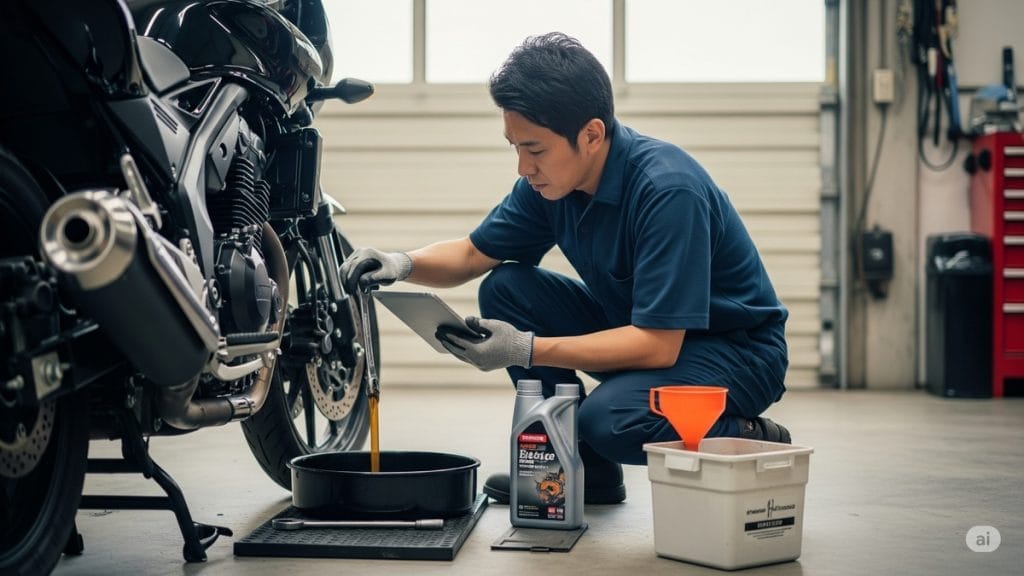 自分で交換？バイク屋のオイル交換を嫌がる状況なら