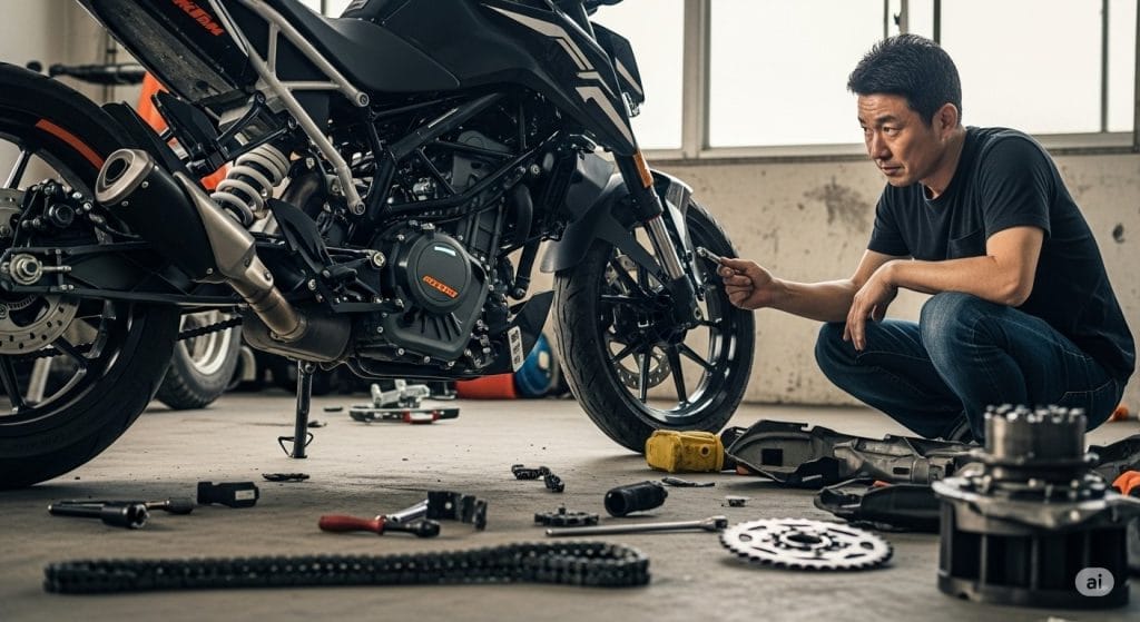 KTM 250DUKEで報告されるトラブルとは