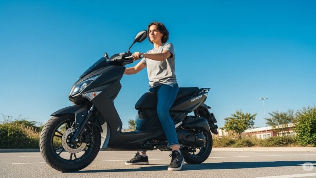 でかい車体の取り回しと足つき性