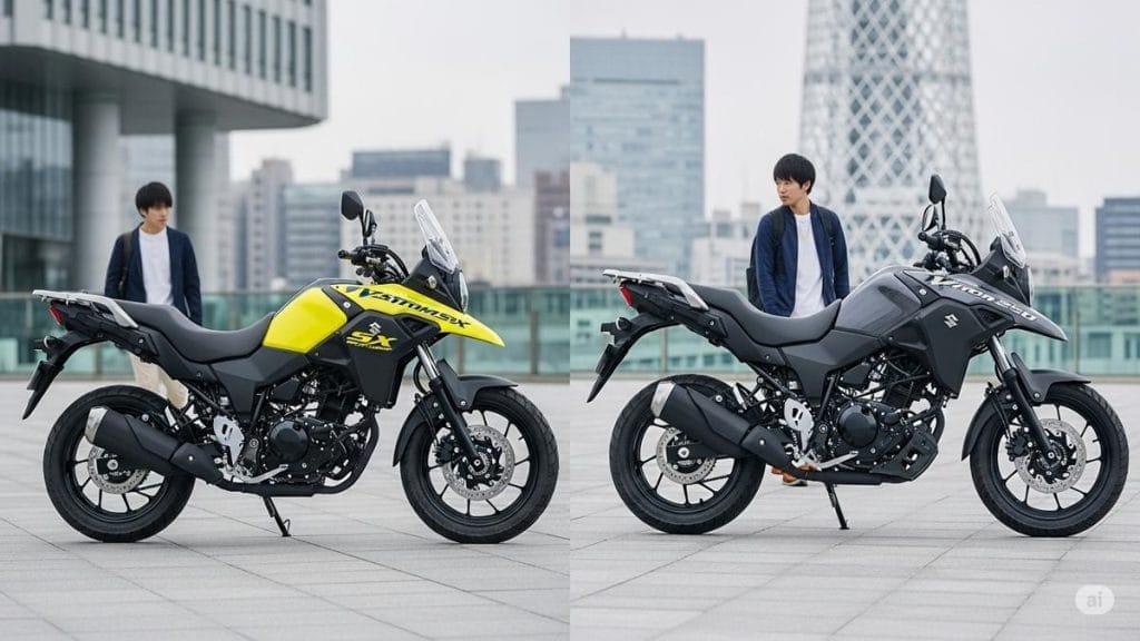 Vストローム250との違いを比較検討