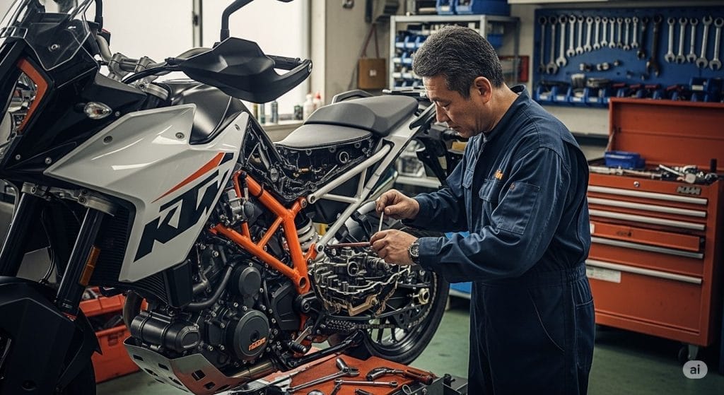 KTMの信頼性とオイル交換頻度の関係