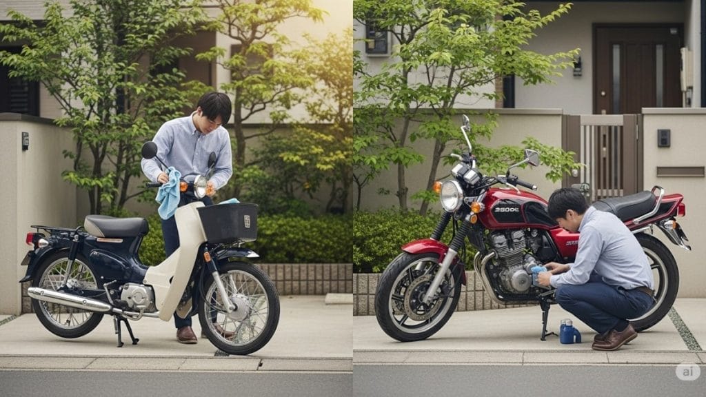 250ccバイクの年間維持費との比較