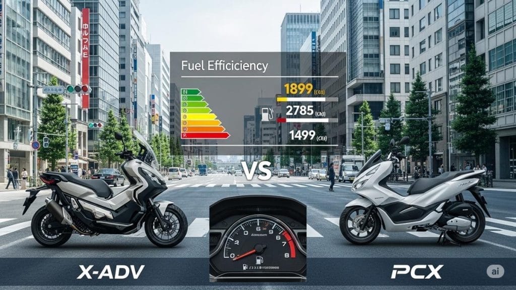 PCXとの燃費比較から見えること