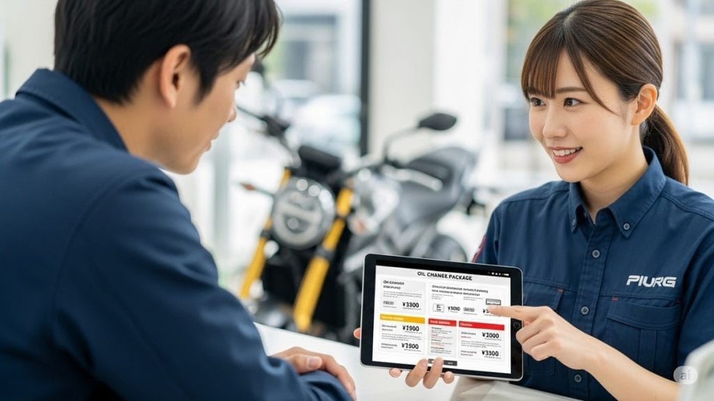 オイル交換の値段とサービス内容