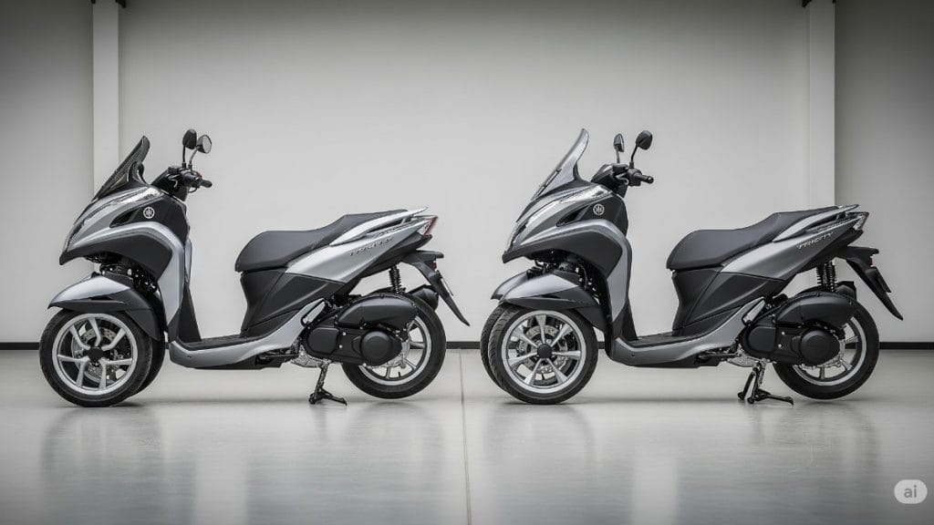 トリシティ155、300を比較 どちらを選ぶべきか