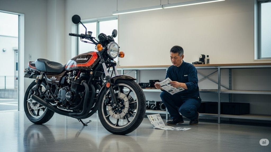 カワサキの旧車の部品供給の現状