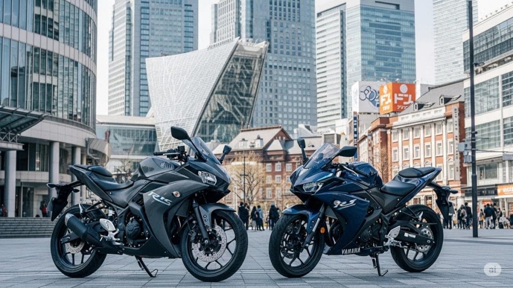 YZF-R25比較で見える排気量の差