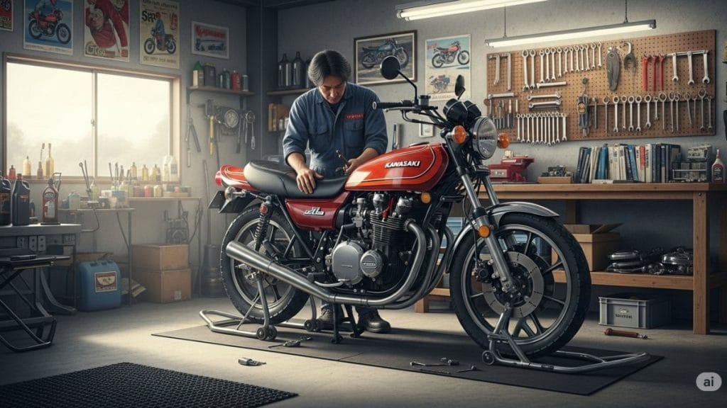 KZ550とZ550FXの年式の関係