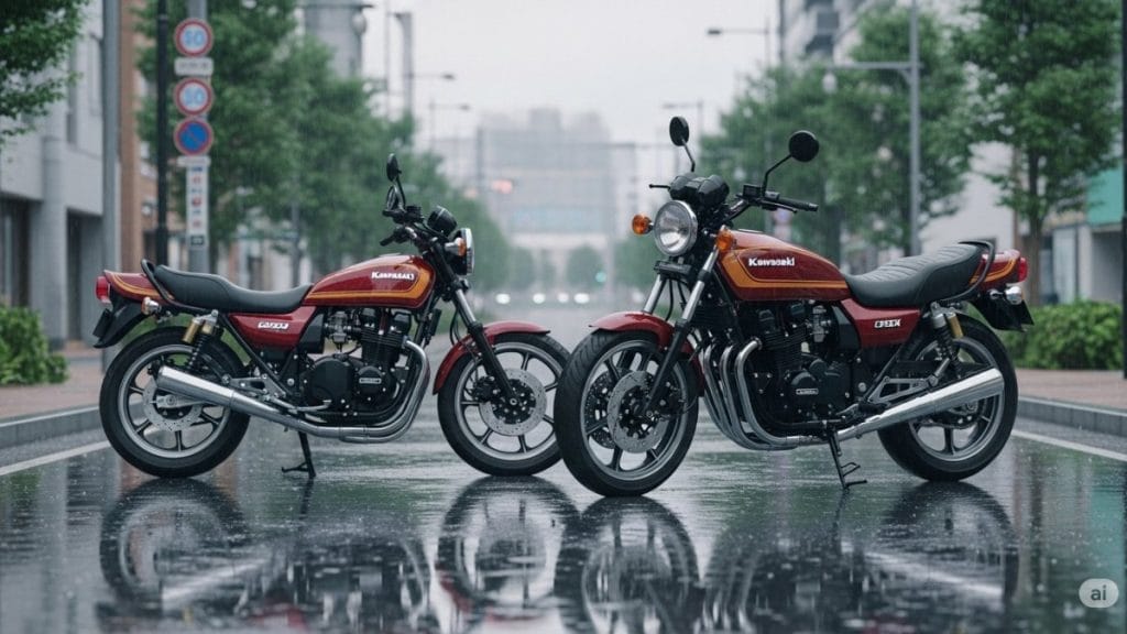 KZ550とZ550FXの違いを解説