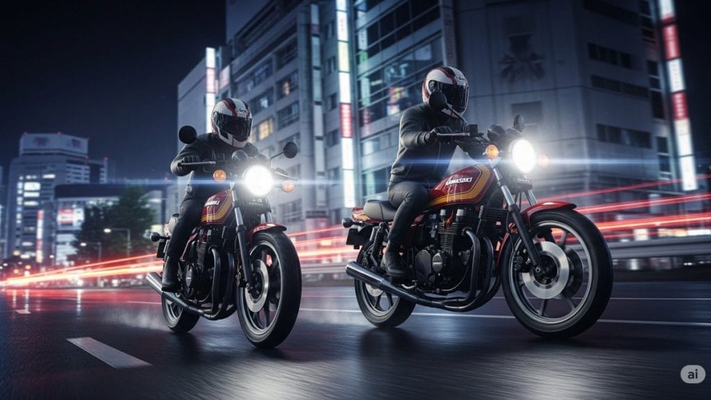 KZ550とZ550FXの違いをスペックや評価で見る