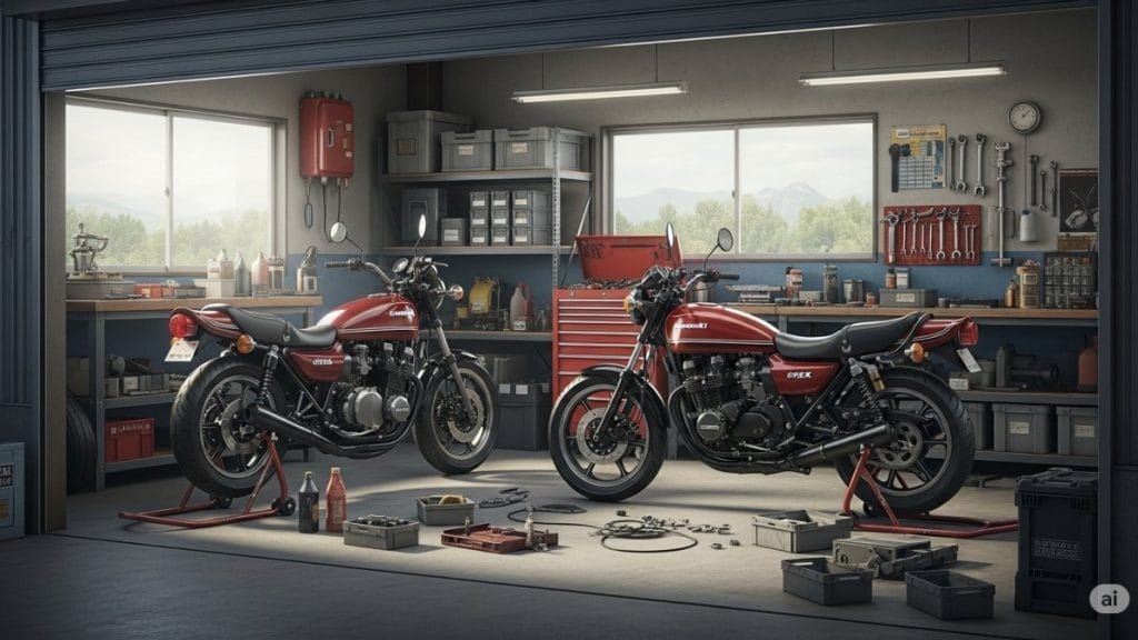 KZ550とZ550FXの違いとは?