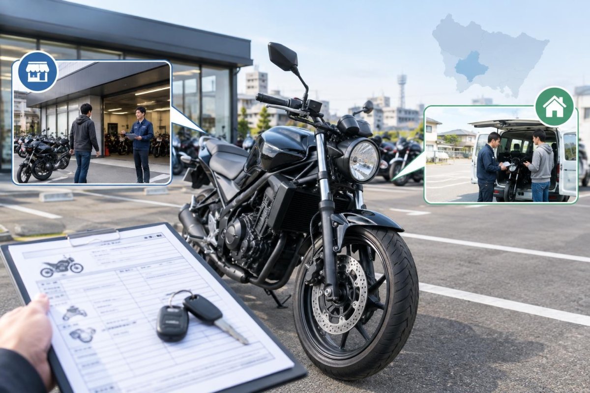 愛知のバイク買取ガイド|名古屋・豊橋で使える売却方法と業者選び