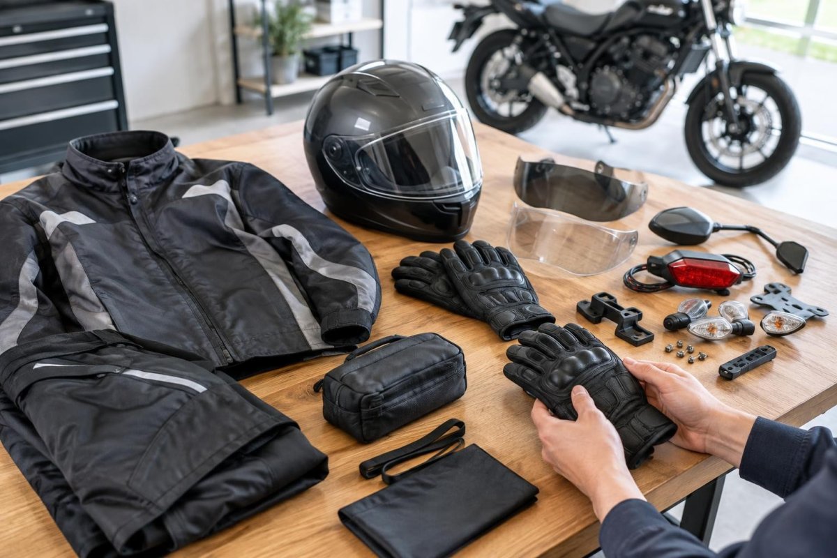 バイクグッズはどこで買取できる？ウェア・ヘルメット・パーツの売却先と査定ポイント