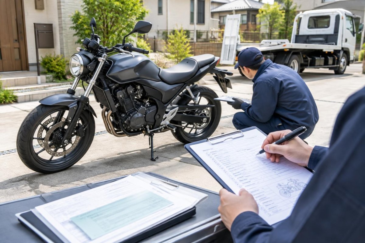 バイク王の出張買取はどう使う？査定の流れ・料金・売却前の確認ポイント