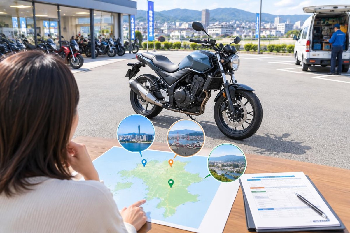 福岡のバイク買取ガイド｜福岡市・北九州・久留米の売却方法を比較