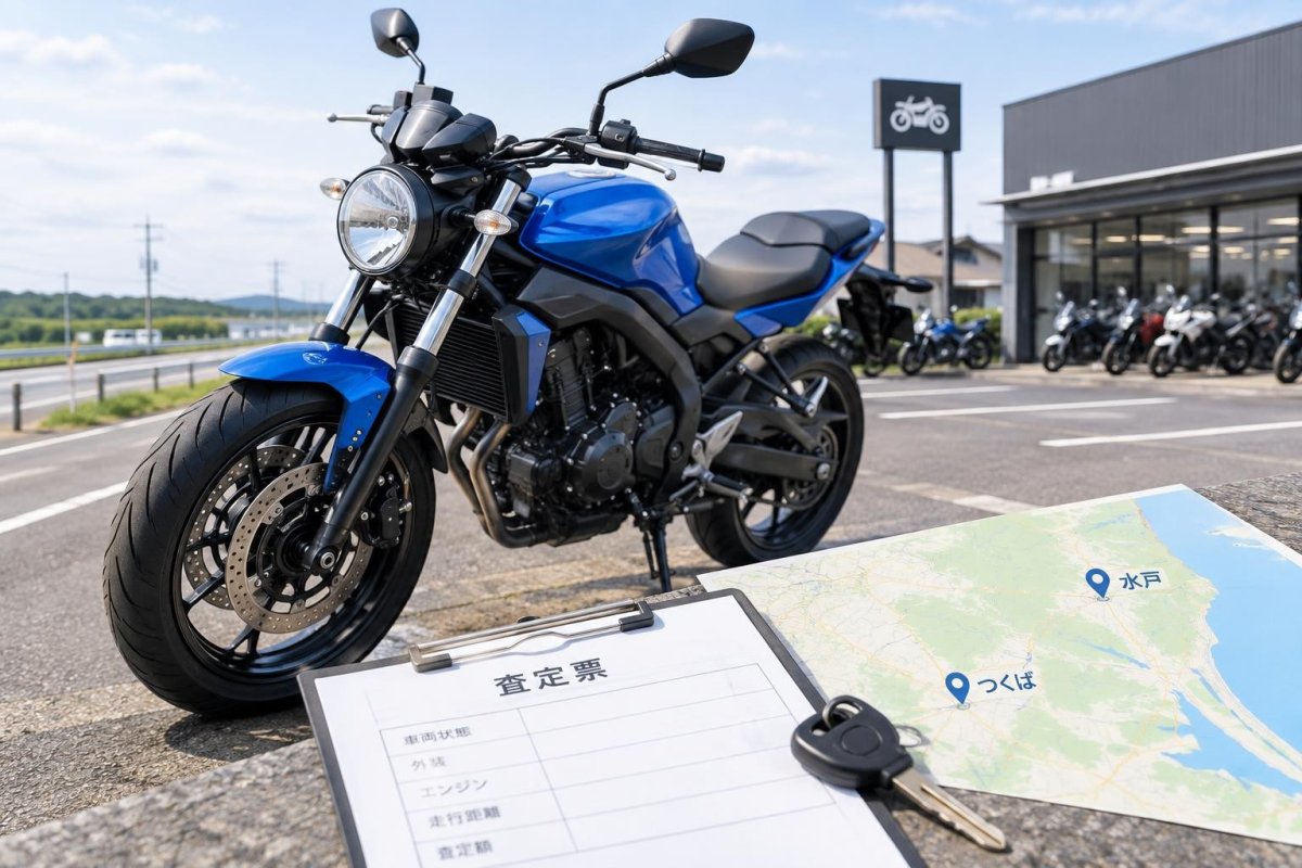 茨城のバイク買取ガイド｜水戸・つくばで利用しやすい売却方法と選び方