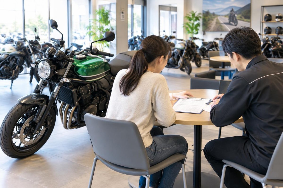 カワサキプラザでバイク買取・下取りはできる？査定前の確認ポイント