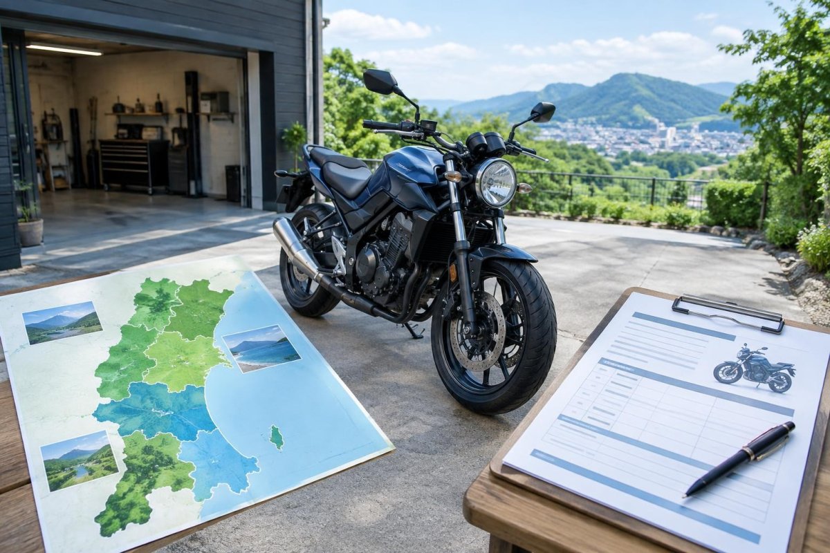 宮城のバイク買取ガイド|持ち込み・出張査定の選び方と確認ポイント