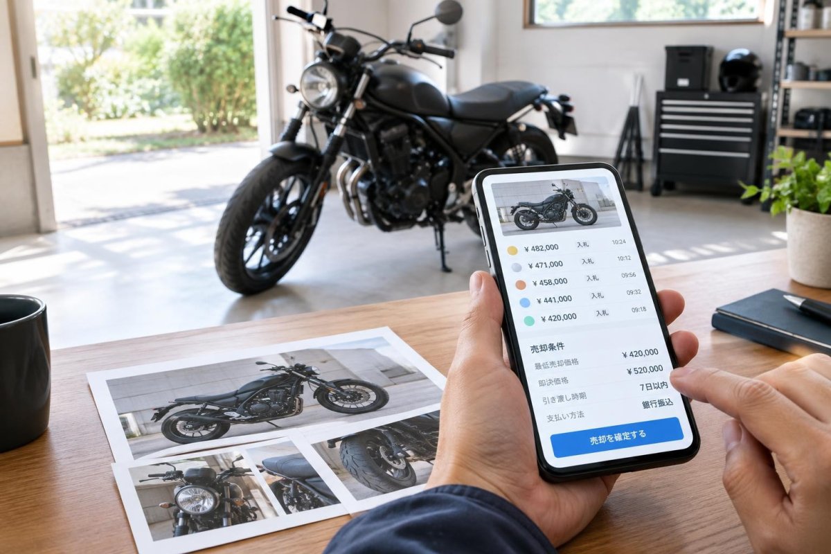 モトメガネのバイク買取はどう？査定の仕組みと利用前の確認ポイント