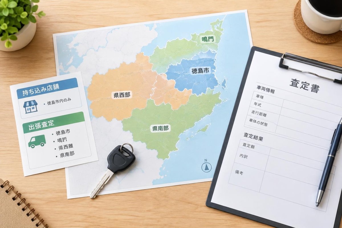 徳島のバイク買取ガイド｜持ち込み・出張査定の選び方を解説