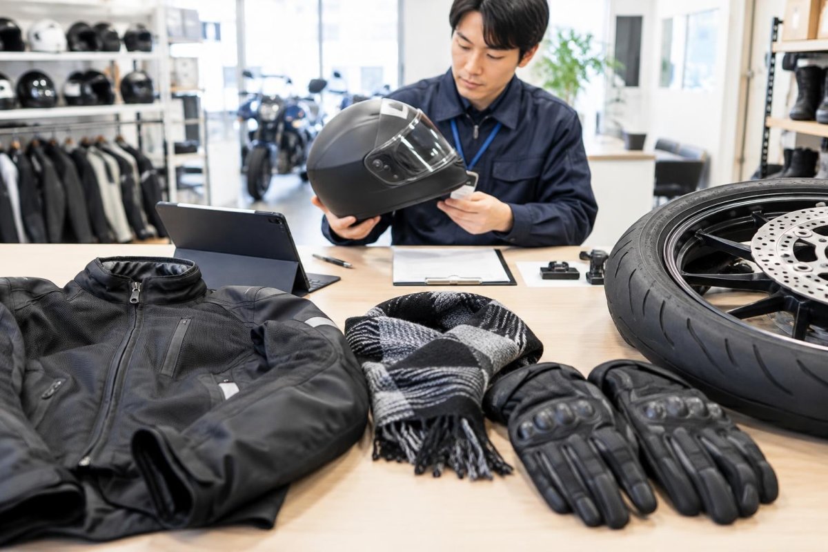 アップガレージでバイク用品は買取できる？対象品目・査定・持ち込みのポイント