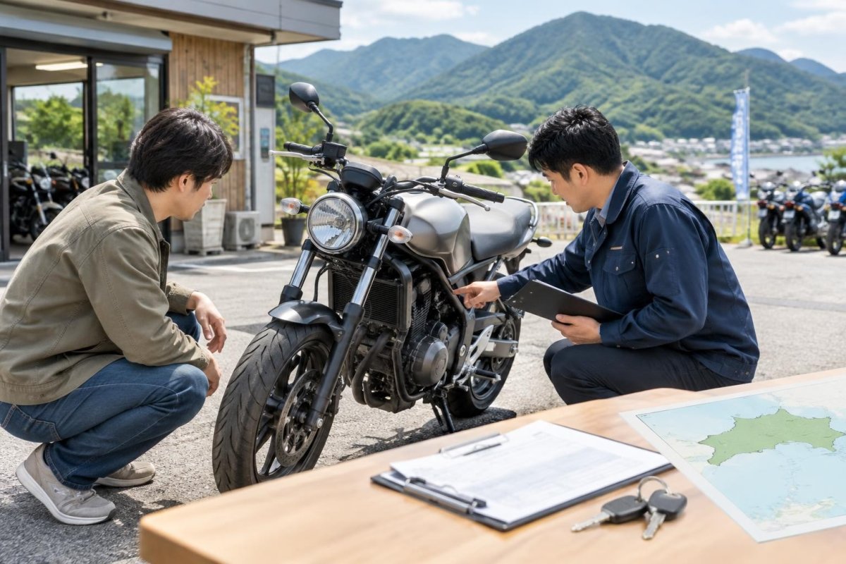 山口県のバイク買取ガイド|持ち込み・出張査定の選び方を解説