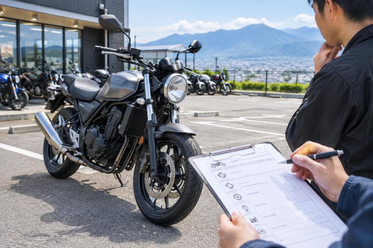 山梨県のバイク買取ガイド|店舗持ち込みと出張査定の選び方