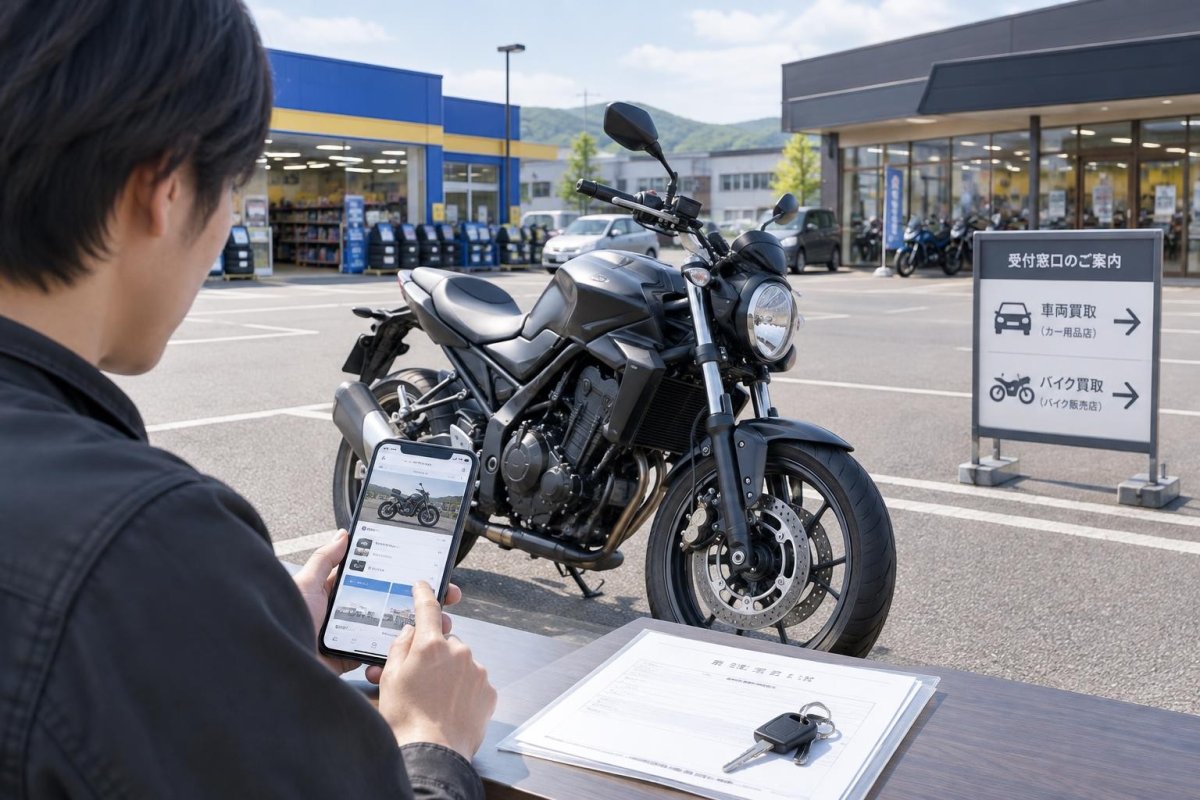 イエローハットでバイク買取はできる?現在の対応と売却方法を確認